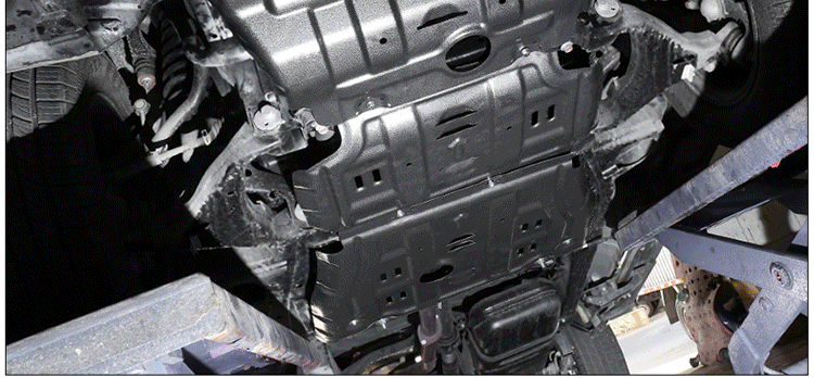 锰钢底盘挡板装甲配件发动机变速箱水箱锰钢13mm长城炮专用发动机护板