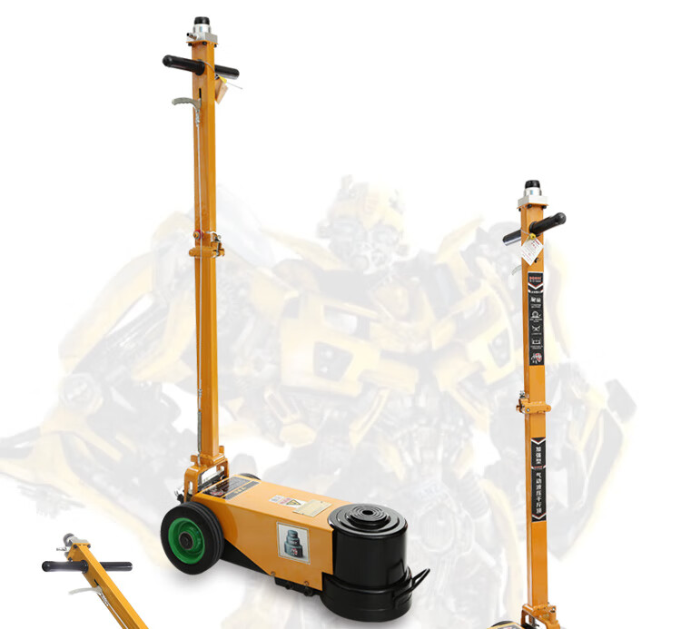 卧式气动千斤顶80t100吨120液压重型汽修油压千金50t60气压顶配件