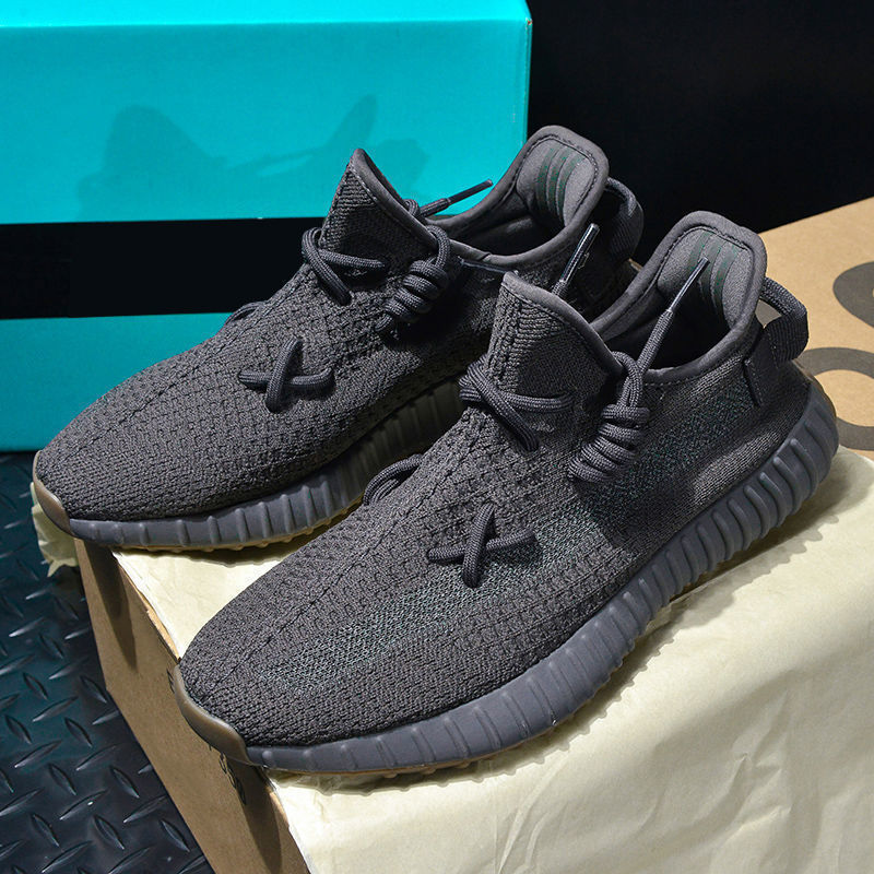 纯门真爆三杠椰子鞋男350白斑马满天星纯原高版本情侣鞋软底纯白女鞋