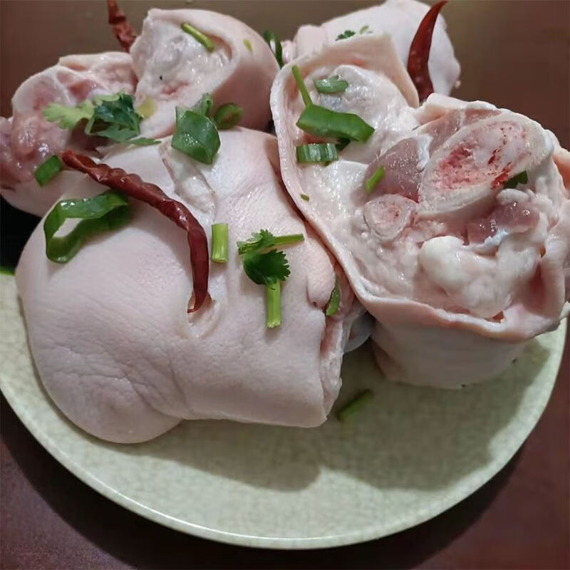 新鲜猪拐骨土猪生猪蹄猪脚圈新鲜猪蹄猪拐骨猪蹄块新鲜猪拐骨5斤