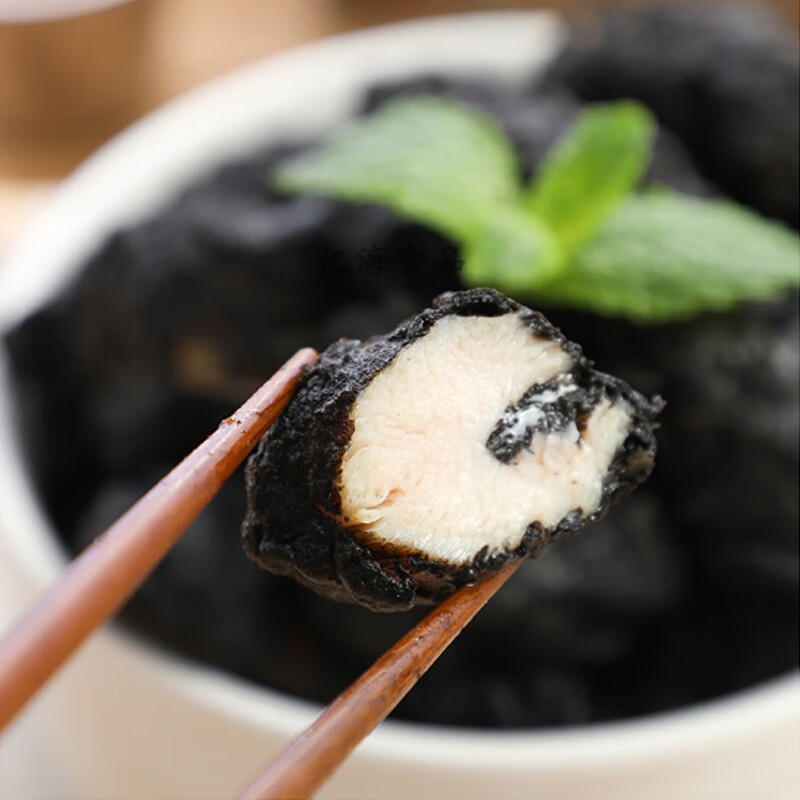 黑金鸡块半成品1kg冷冻油炸小吃脆皮炸鸡墨鱼汁酷黑炭鸡块5袋随心旺盛