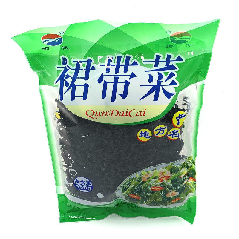 大连产顺帆裙带菜凉拌炖汤炒菜即食泡水后烹制袋装150g裙带菜1袋