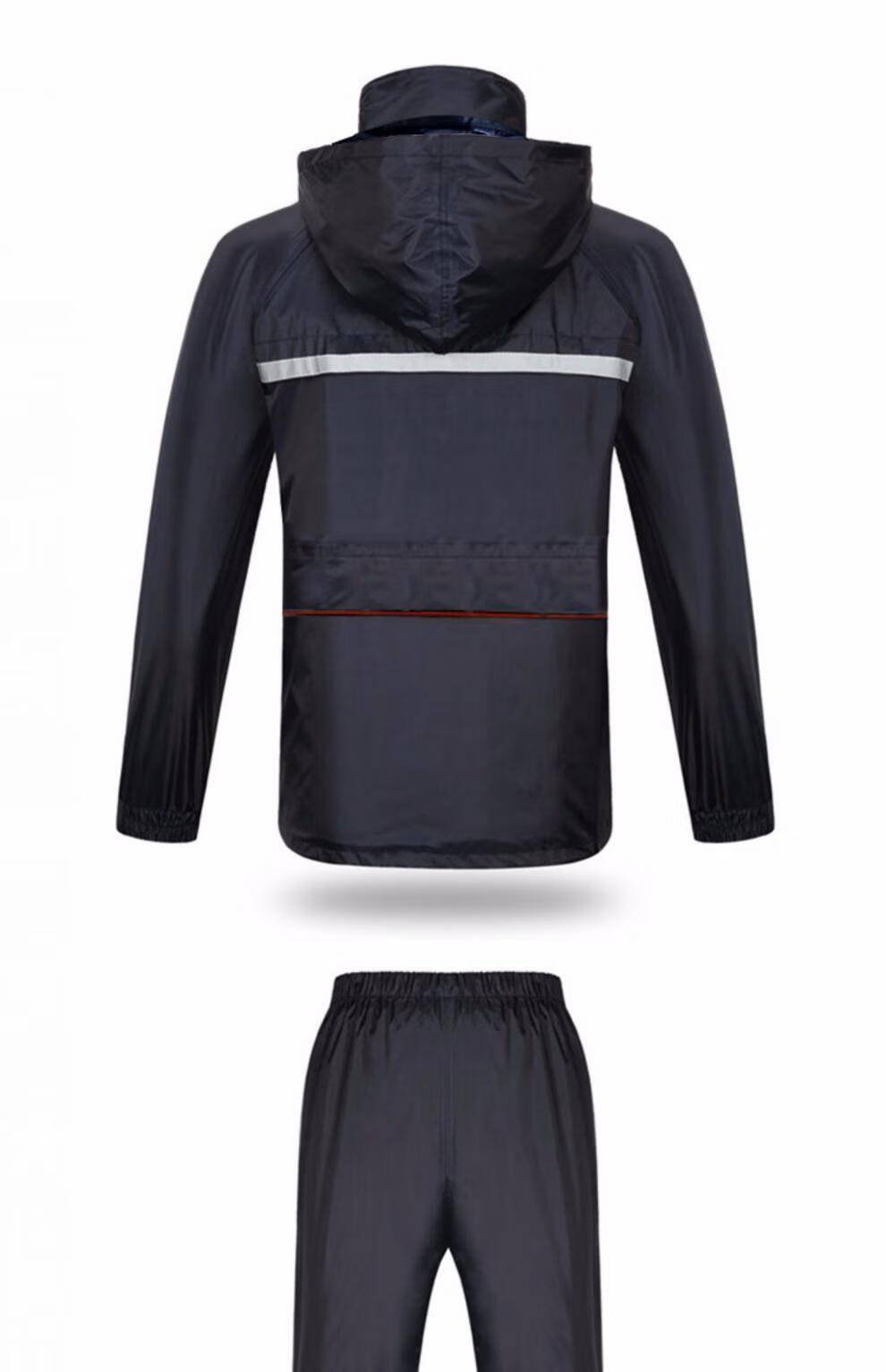 红豆牌雨衣分体雨衣雨裤套装男女式电动摩托车骑行成人双层防风水红豆