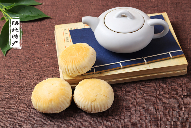 陕西特产陕北延安榆林定边付翔炉馍馍25kg八宝酥红枣酥月饼八宝酥