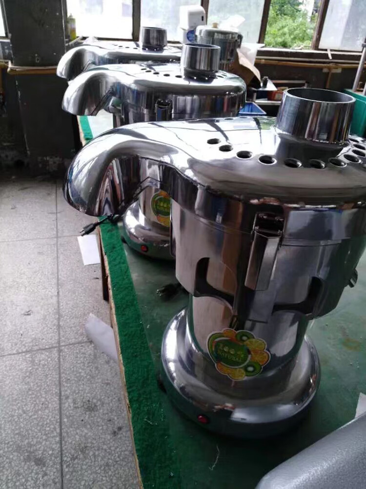 榨汁机商用大型榨汁机水果店酒店大口径榨汁机渣汁分离 榨汁机