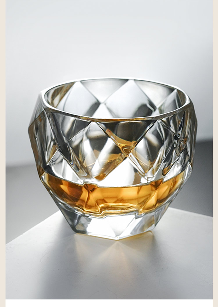 白兰地品鉴杯捷克bohemia水晶玻璃威士忌酒杯白兰地洋酒杯家用酒吧卢