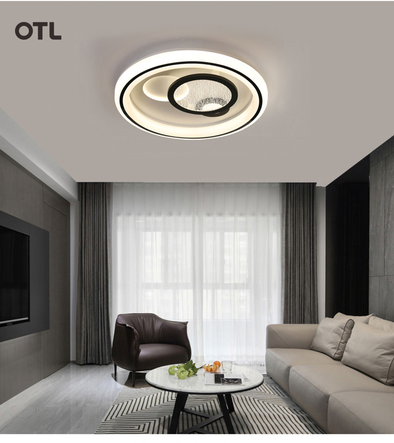 2022新款欧特朗客厅灯欧特朗otl照明客厅灯亚克力铁艺灯具房间卧室灯