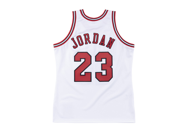 mn乔丹复古球衣1997年全明星au球员版nba公牛队白色篮球服腾讯体育