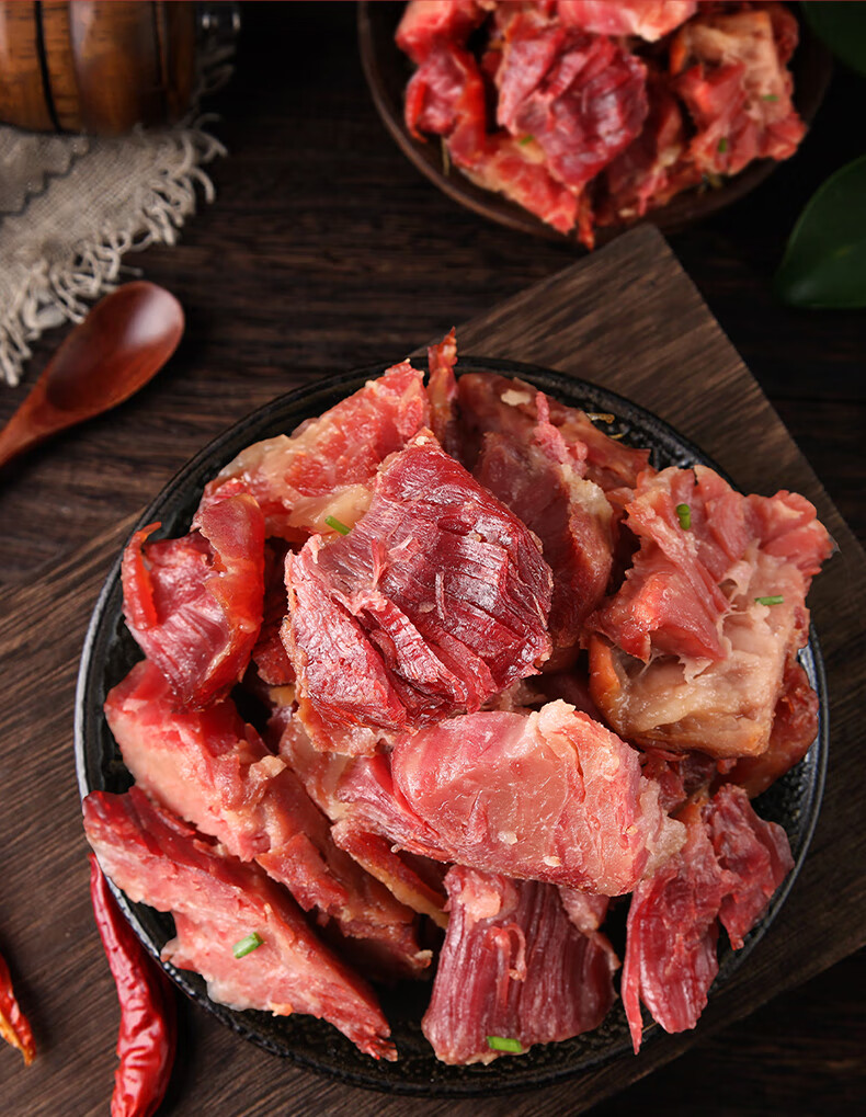 骆驼肉 正宗新疆特产骆驼肉熟食即食沙漠驼肉卤肉真空包装188g 肉 18