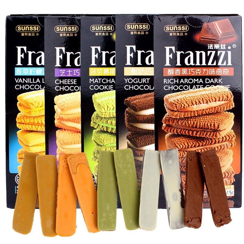 sunssifood曲奇 115g法f丽兹巧克力夹心food法力兹法力滋sunssi饼干