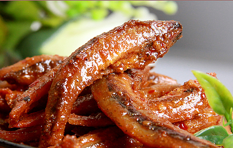 湖南特产岳阳平江美食李辉香辣毛毛鱼小鱼仔小吃零食香辣味