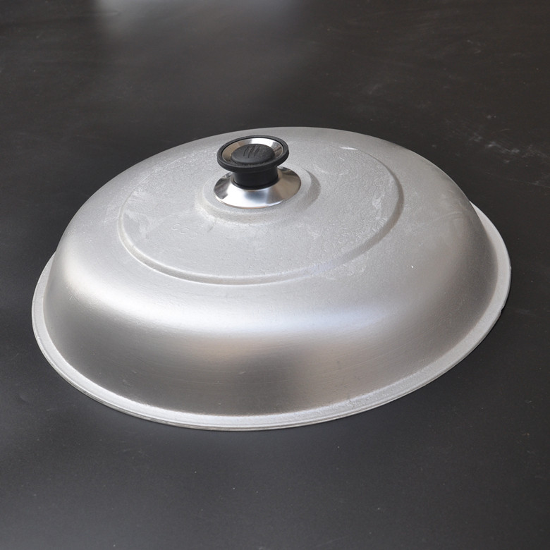 传统铸造32-44厘米纯铝锅盖 加厚铸造铝制盖子高盖传统锅盖 加厚36cm