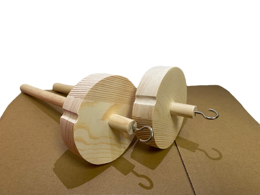 纺线锤狗毛纺锤纺线锤毛发diy编织猫毛围脖羊毛捻线器纺线器工具线锤1