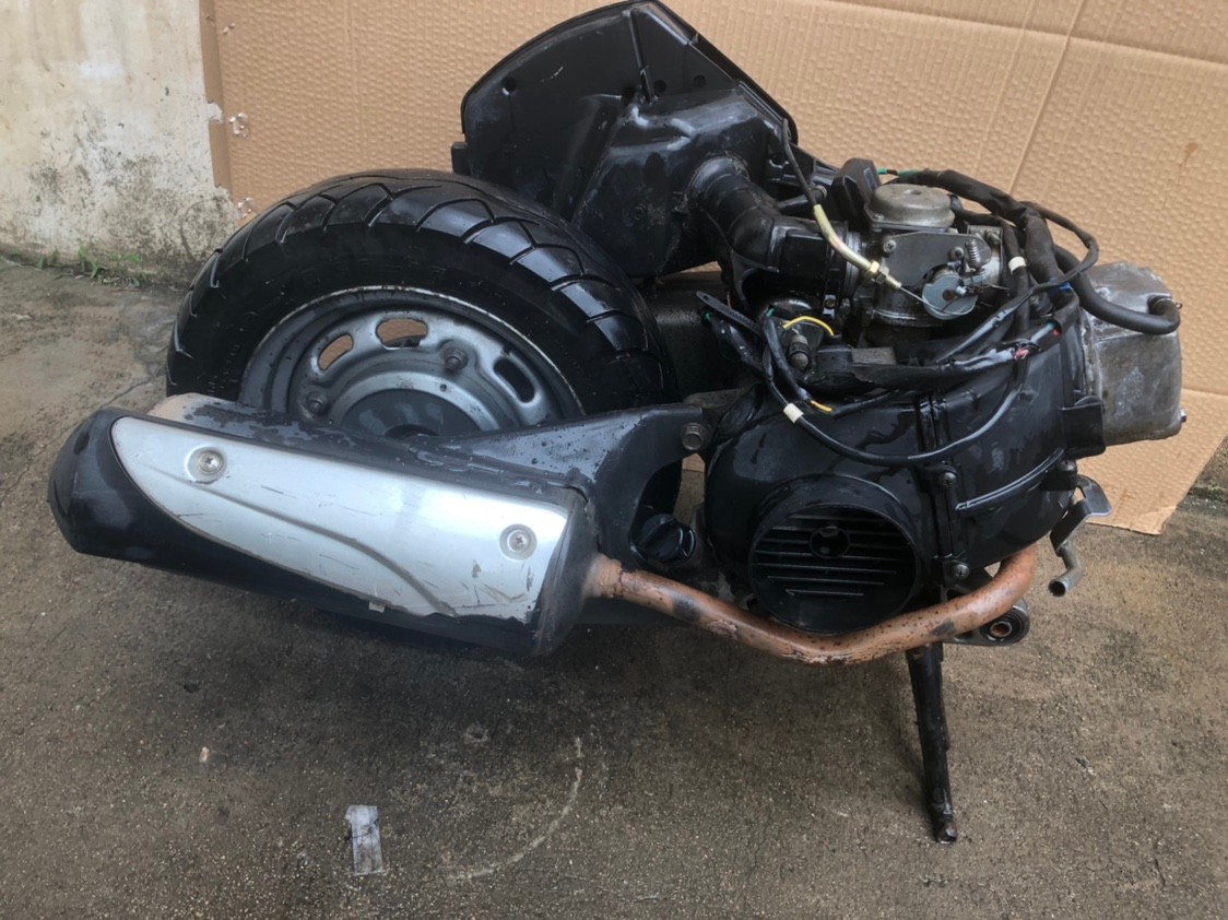 定制『好物』本田踏板车发动机二手原装小公主wh-100发动机五羊踏板车