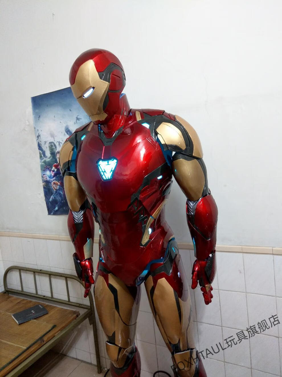 漫威11马克mk85定制战甲真人cos可穿戴全套钢铁侠战衣钢铁侠盔甲可