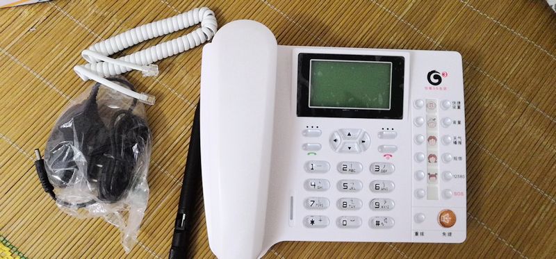 中兴zte-tu110移动线座机g3td信息机铁通v4加密卡专用移动座机 支持