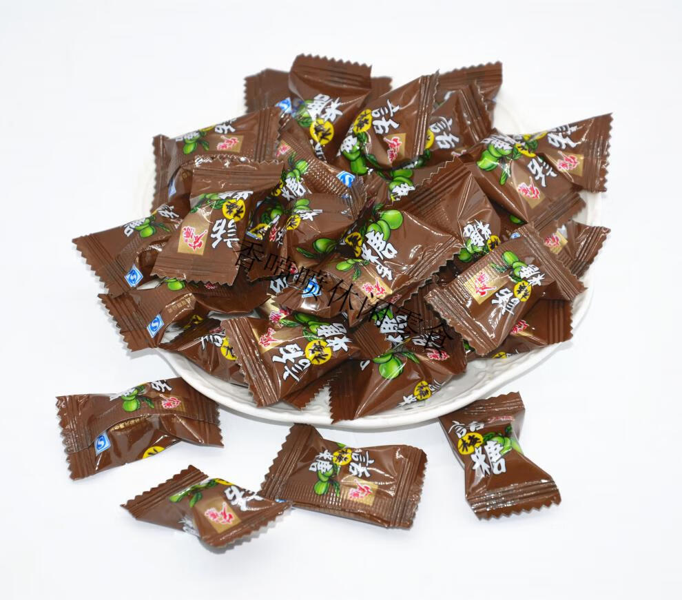 爆炸果汽酸甜硬糖果散装500克90后怀旧零食喜糖话梅什锦爆果汽共500g