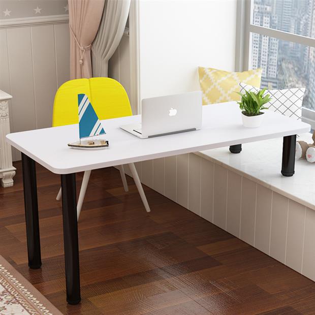 飘窗电脑桌省空间学生办公桌飘窗高低脚桌子书桌桌脚写字桌游戏桌r