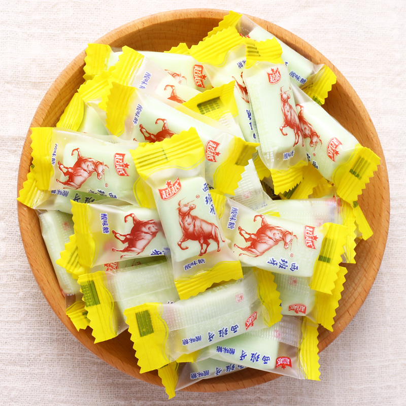 东北酸味西班牙酸奶糖8090老式怀旧零食水果糖多口味奶糖结婚喜糖混合
