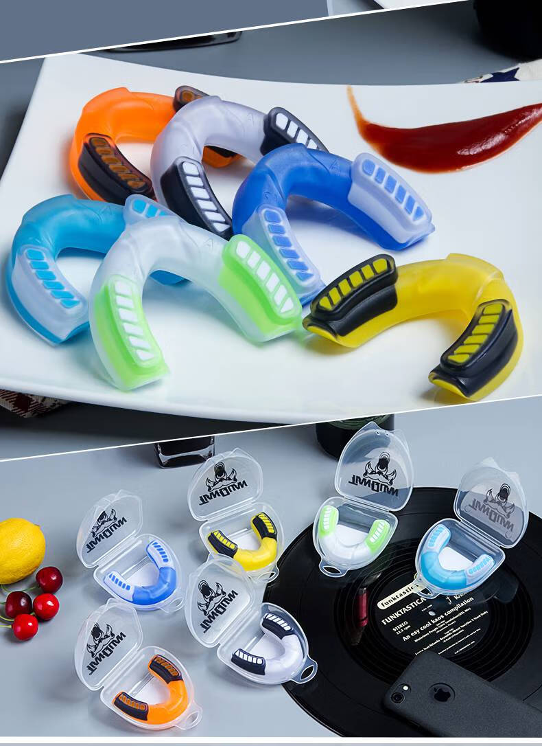 nba牙套可咀嚼牙套男篮球护齿防磨牙可咀嚼儿童拳击护具运动跆拳道