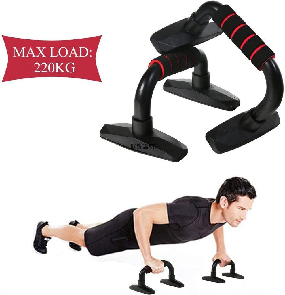 俯卧撑支撑架出口美式俯卧撑架锻炼胸肌腹肌健身器材美版升级款材质