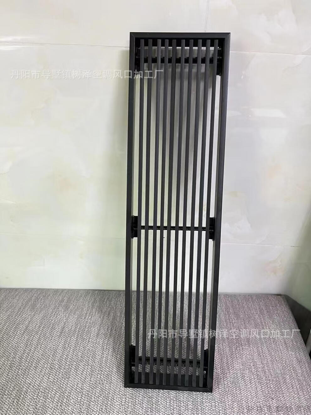 风口百叶格栅加长制作无边框内嵌窄边预埋极简隐形检修空调格栅出风口