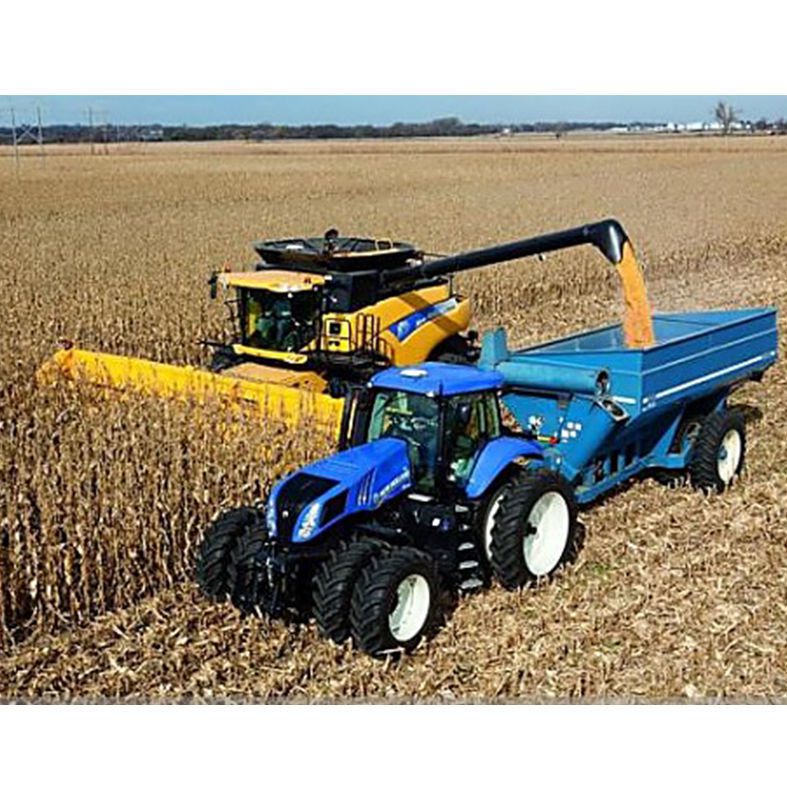 玩具收割机大号车模型农用拖拉机小麦玉米收割机惯性儿童玩具男孩玩具