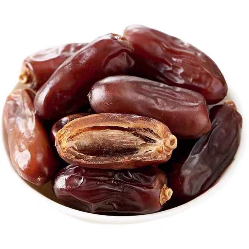 伊朗黑椰枣批发黑椰枣正宗新鲜椰枣饱满煮粥煲汤糕点大椰枣 黑椰枣