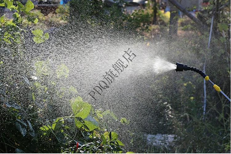 雾化喷嘴4分塑料可调节竹节喷雾器二头y型万向喷头园艺水雾化降温农药