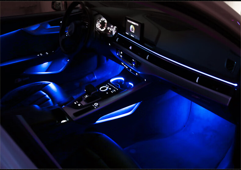 车炫仕1719款奥迪a4l氛围灯全新a5专用车内内饰升级改装32色装饰配件
