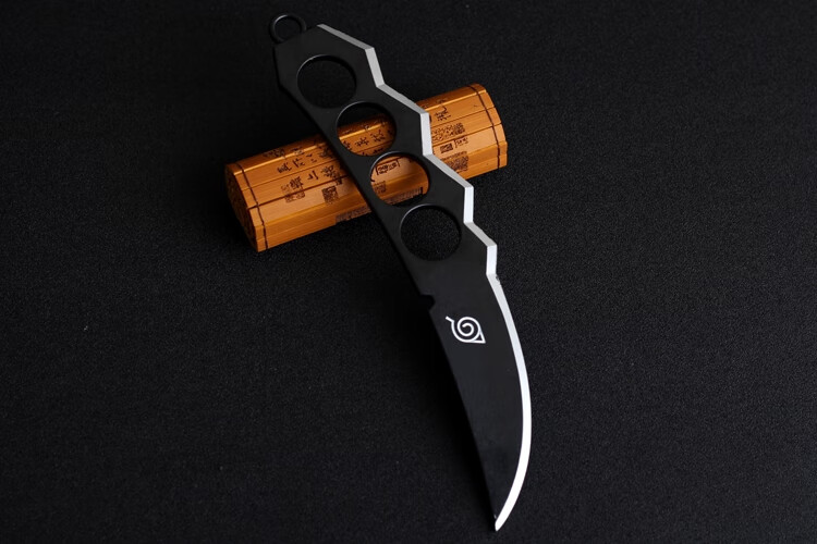 火影忍者金属佐助鸣人手里剑飞雷神苦无四代目阿斯玛模型 26cm再不斩