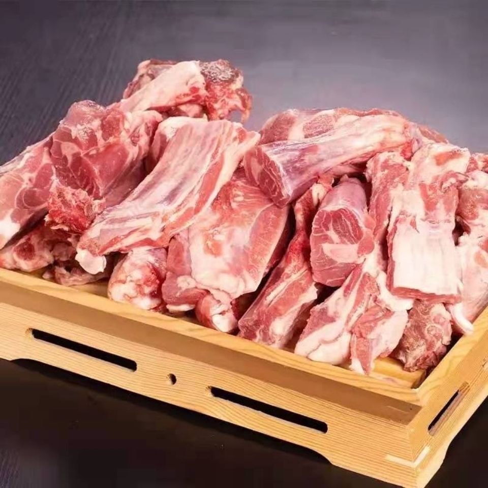 带骨羊肉块全羊切块羊排羊腿山羊羔羊排骨肉5斤精品调理后腿包十斤