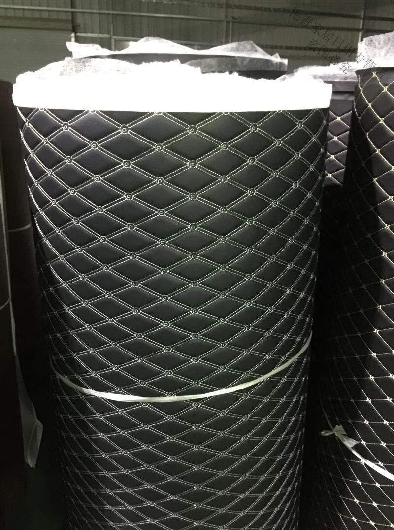 汽车顶棚布料 车顶棚整包皮加厚大货汽车内饰改装翻新门板座椅皮革