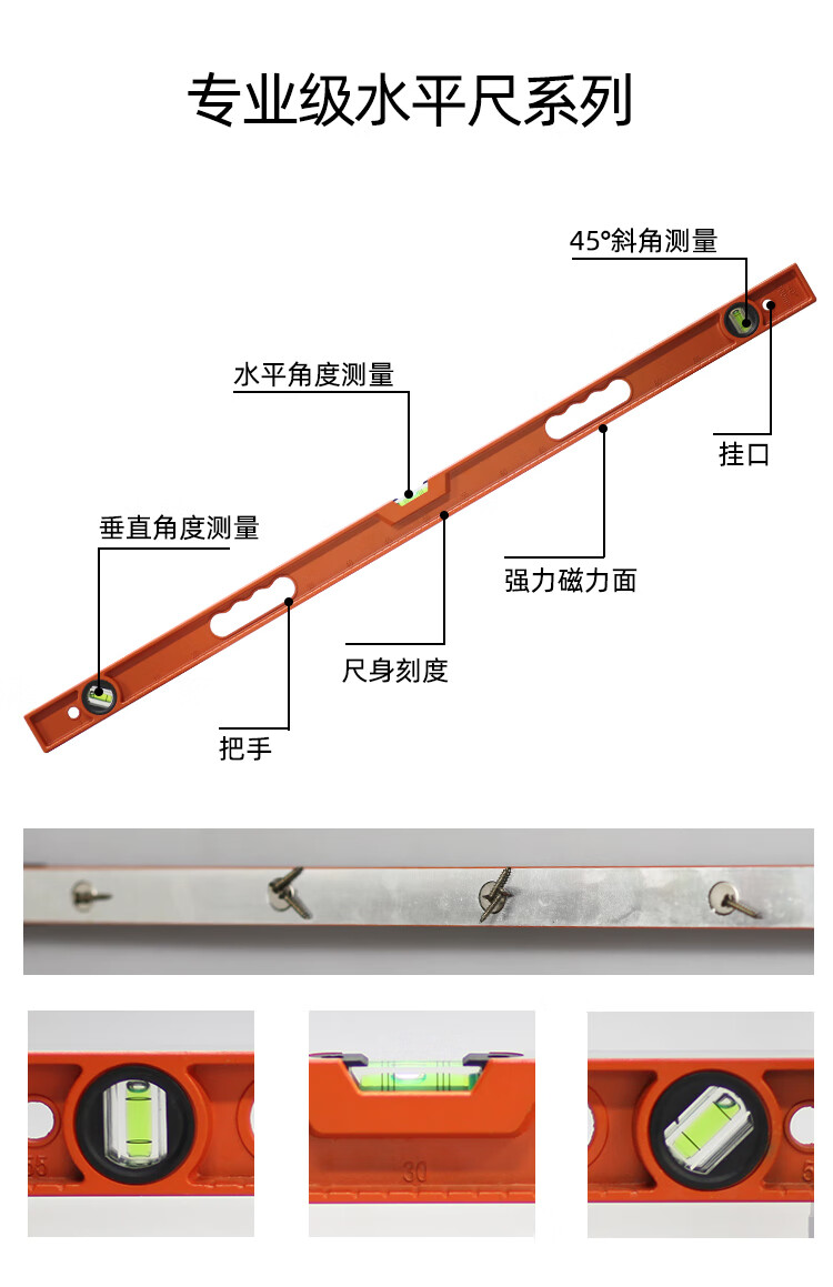 水平尺读数方法图解图片