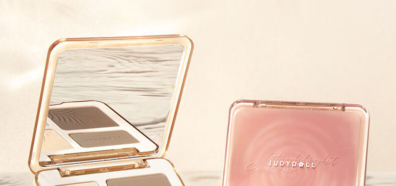 橘朵修容【新】judydoll橘朵高光修容一体盘综合盘哑光提亮立体阴影