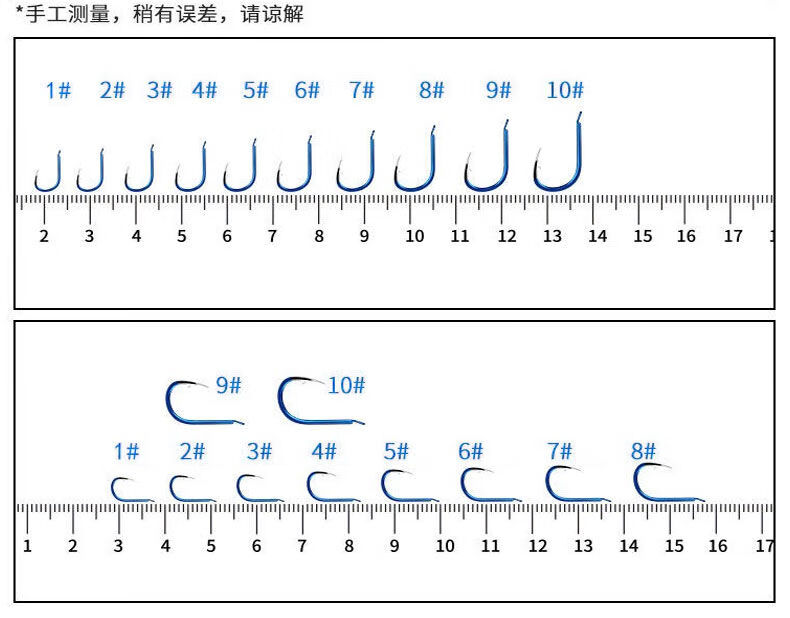 现货速发伊势尼伊豆新关东金袖赤袖鱼钩套装手工绑好子线双钩钓鱼用品