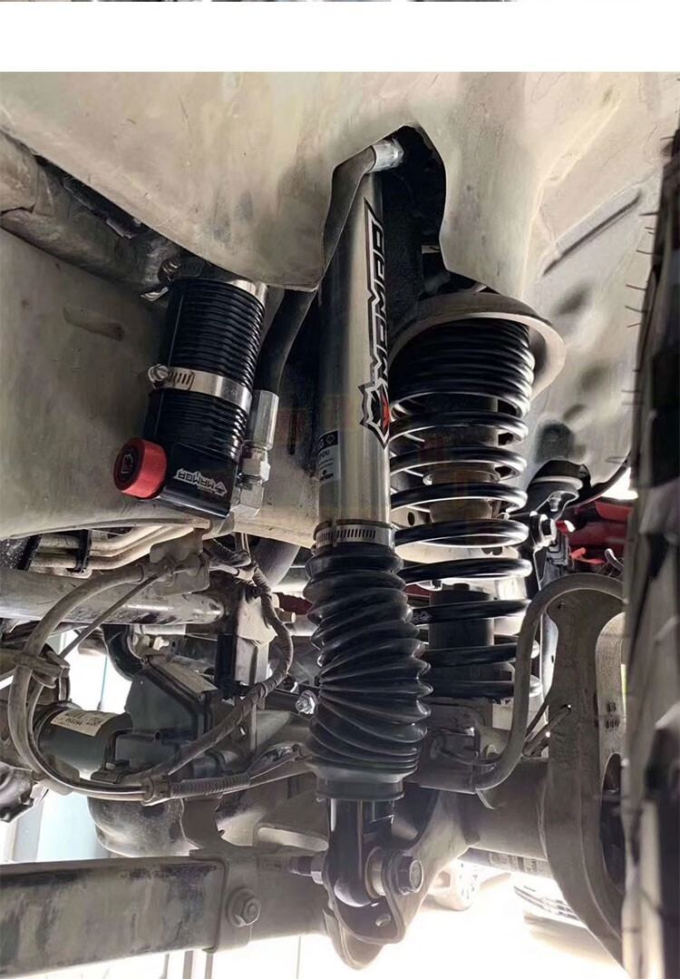 黑曼巴牧马人jl改装氮气减震器弹簧1寸—4寸升高竞技可调越野配件 止