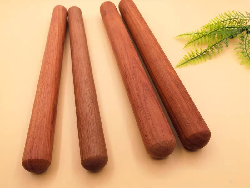 龙舟敲鼓棍实木两头圆鼓棍龙舟鼓红花梨木大红鼓架子小鼓棒敲桌杆舞蹈