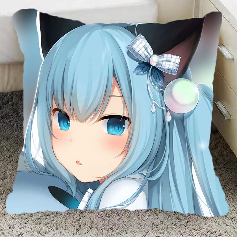 二次元抱枕成人等身猫羽雫动漫周边同款可爱诱惑枕套送男女生日礼物污