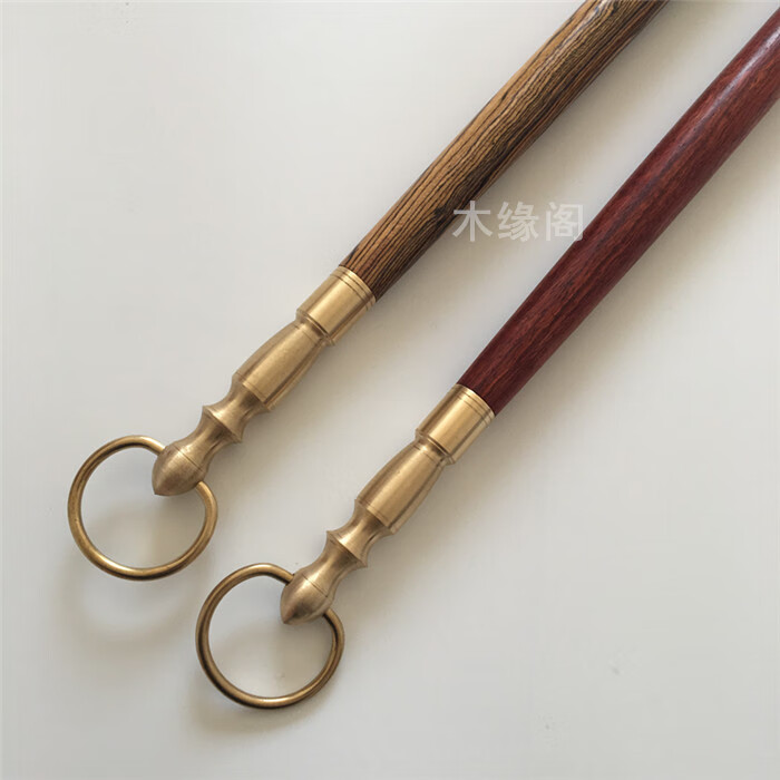 鸟笼挂杆 挂钩 鸟笼配件 乌木红木挂杆 不锈钢伸缩加长鸟用品 四节挂