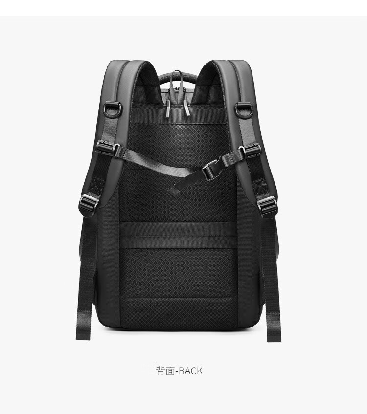 ck品牌pc硬壳双肩包高端男士商务旅行包韩版多功能大学生书包新款电脑