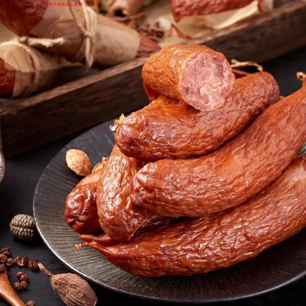 枫哈食品 精制红肠 多规格 哈尔滨红肠枫哈食品工厂直发批发俄式果木