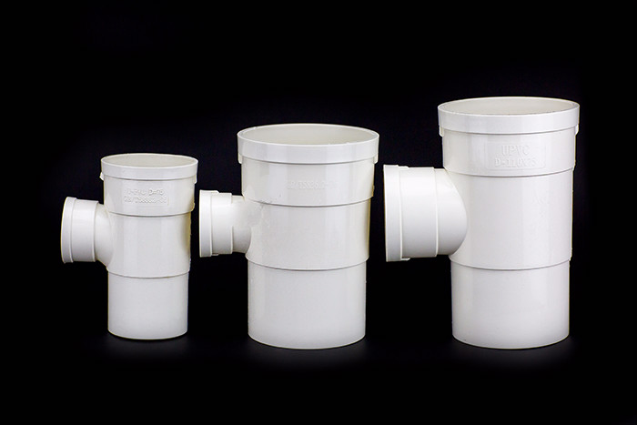 pvc50 75 110160内插下缩 中缩缩口弯头直接三通直弯变径缩口三通 110