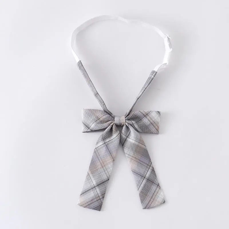 烨白 领带领结领带夹神仙club白皇后jk/dk制服同格小物领结领带女夏小