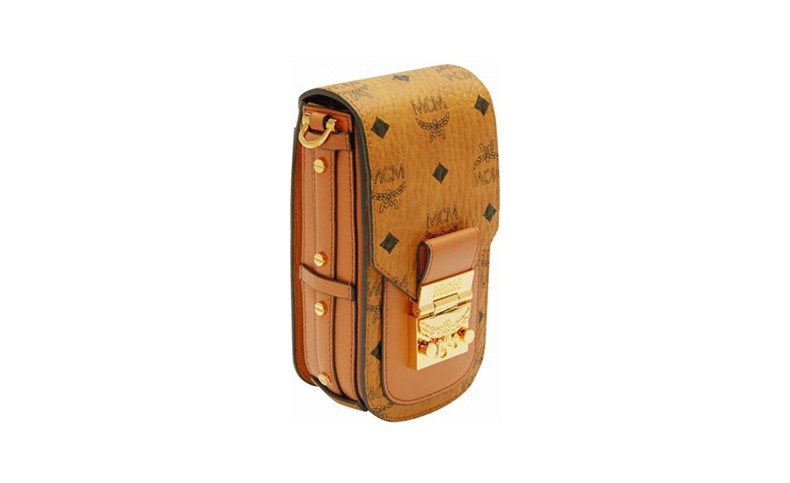 mcm2020春夏新品 patricia visetos 女士超迷你斜挎手机包 链条包