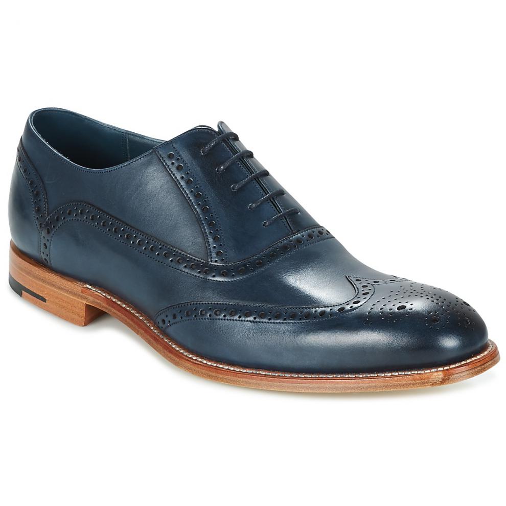 barker 男鞋 皮鞋 商务休闲 系带 正装鞋 深蓝色 417856 海蓝色 43
