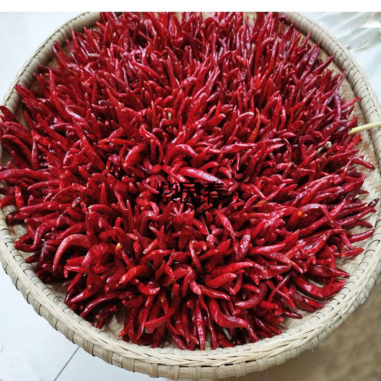 园艺荣航二荆条皱皮辣椒挂饰手工编制干辣椒串火锅店农家乐装饰红辣椒
