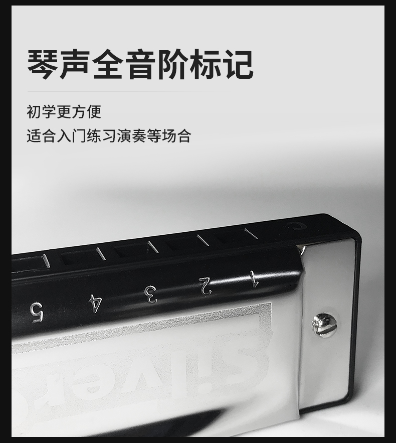 2022新款和莱口琴 德国和来hohner蓝调10孔布鲁斯口琴十孔学生儿童级