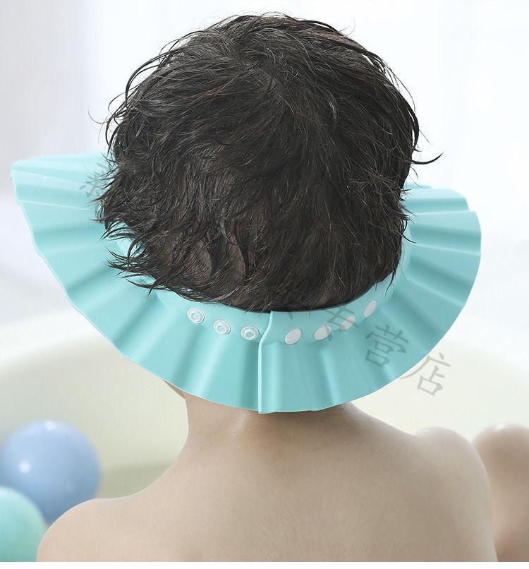 迪士尼宝宝洗头神器洗头帽儿童洗头防水帽婴儿洗发帽防水护耳浴帽经典