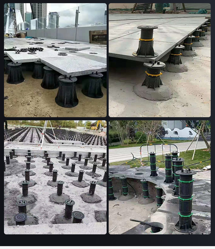 水景石材万能支撑器支撑器石材水景增高架水池旱喷木塑地板空台水槽